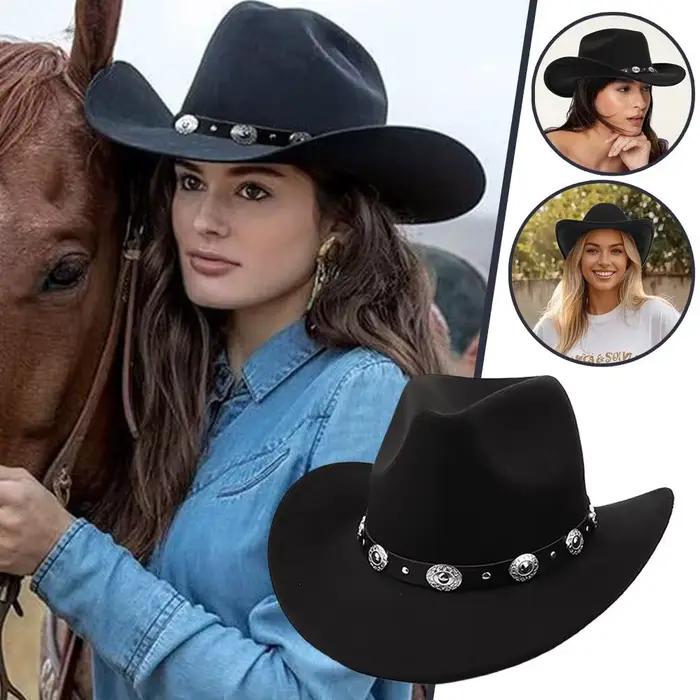 Chapeau de Cowboy occidental Vintage