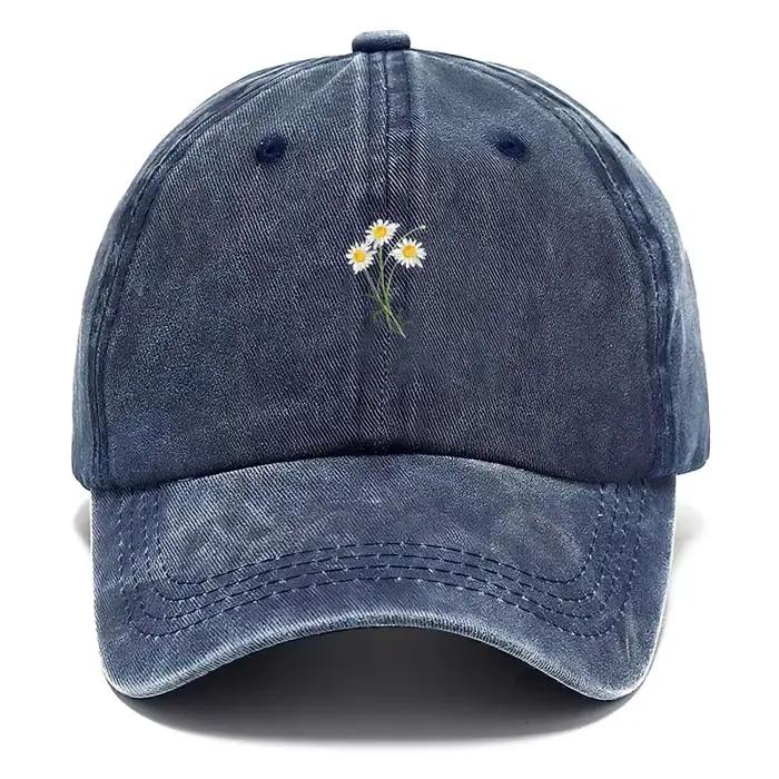 Casquette de Baseball en coton délavé Vintage