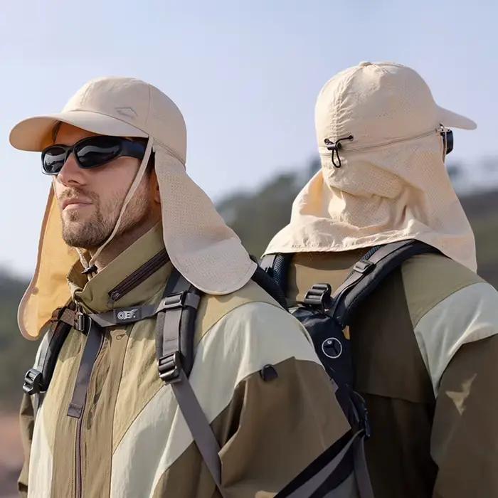 Chapeau de pêcheur avec protection du cou