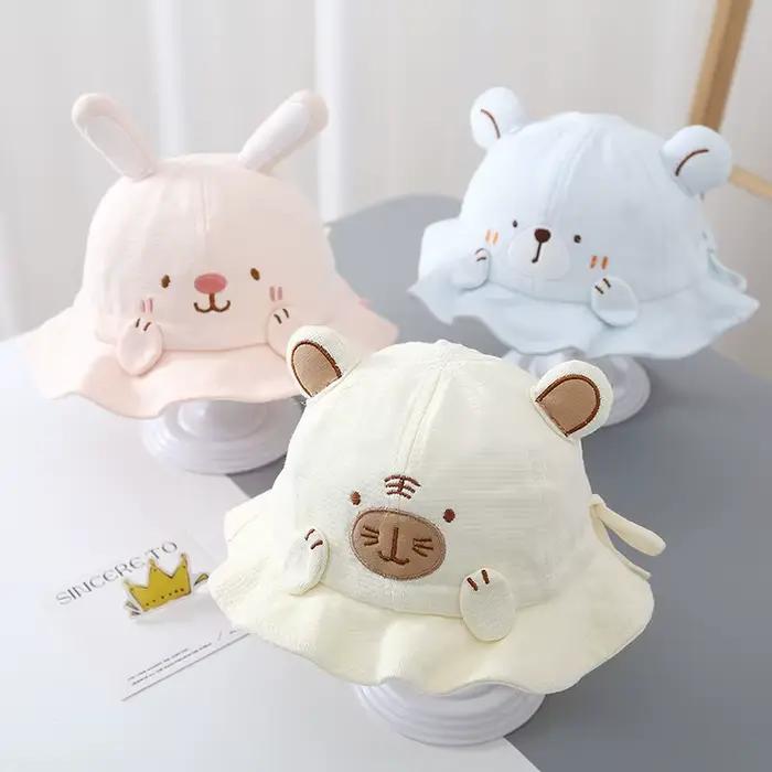 Adorable casquette de pêche réglable pour bébé