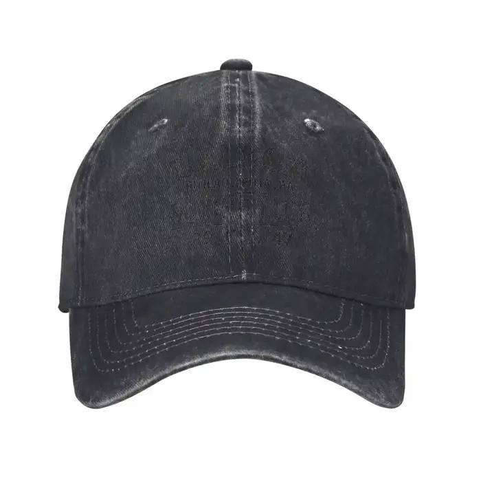 Casquette de baseball Balboa Vintage en coton denim lavé pour hommes et femmes, avec réglage, protection solaire, pour toutes les saisons et occasions décontractées