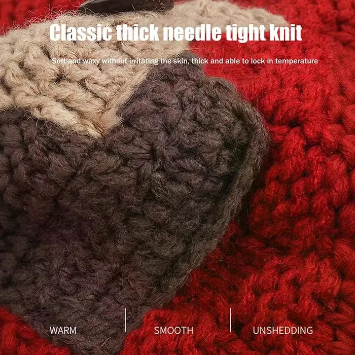 Chapeau tricoté à la main pour femmes