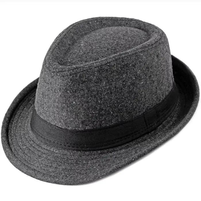 Fedoras – chapeau en laine pour hommes et femmes