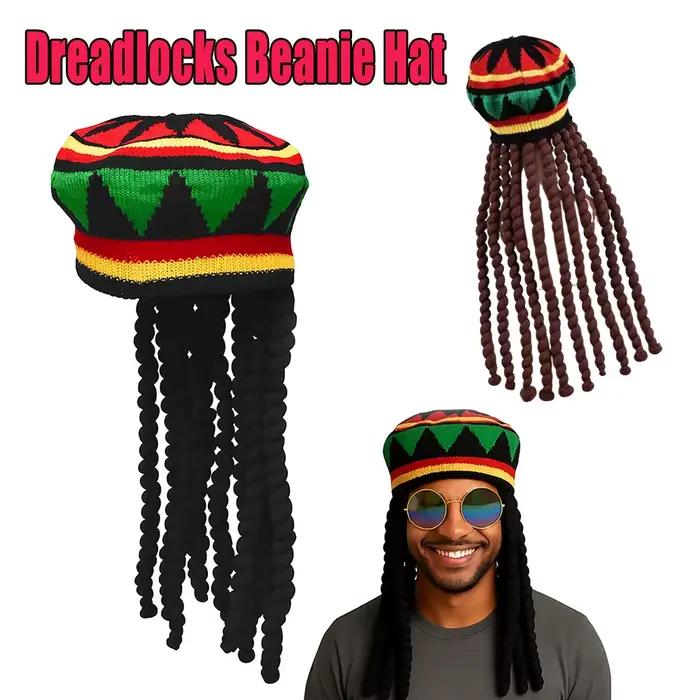Bonnet unisexe Dreadlocks avec fausses tresses