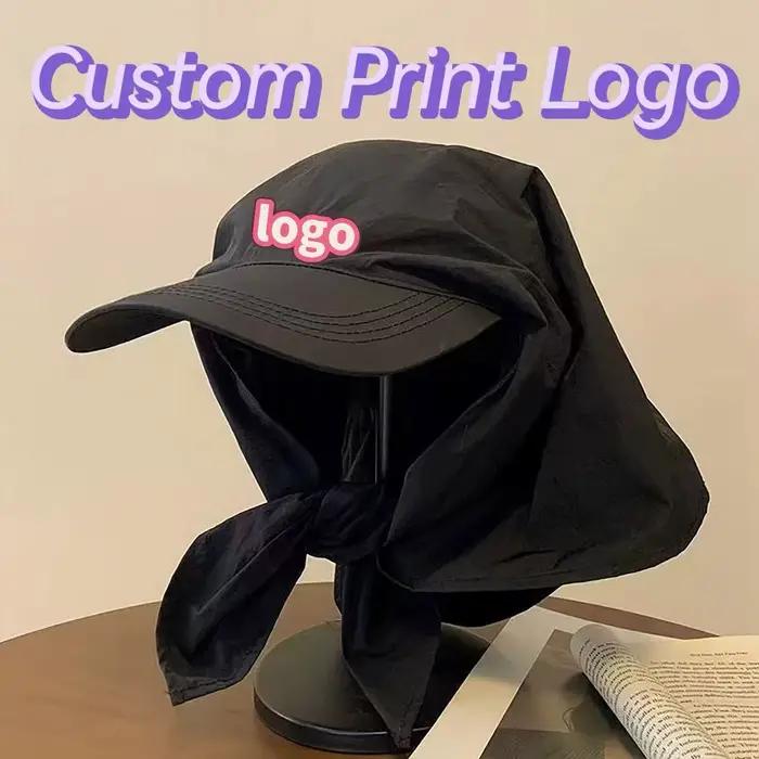 Chapeaux foulards personnalisés avec logo imprimé