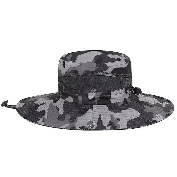Nouveau Chapeau Bob Unisexe à Large Bord Printemps-Été pour Hommes et Femmes