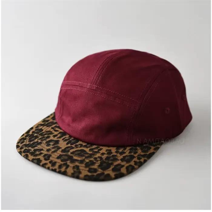 Casquette de baseball rétro imprimée léopard simple et décontractée pour homme et femme occasions spéciales années 90 nostalgie style moderne