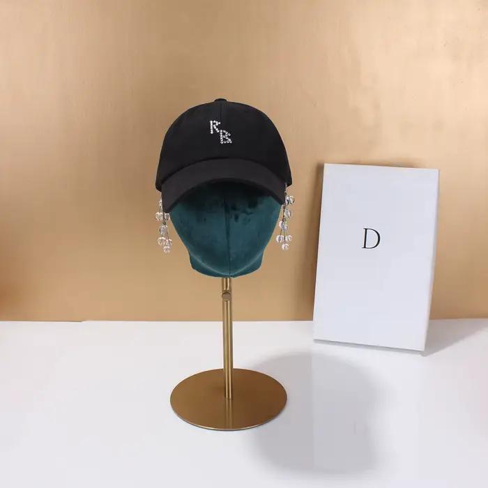 Casquettes de baseball de luxe américaines personnalisables pour hommes et femmes