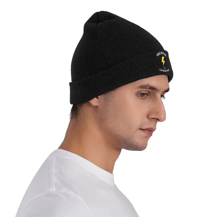 Casquette Skullies tricotée à capuche pour homme et femme en tricot hiver bleu marine gris rouge noir occassions hip hop activités extérieures