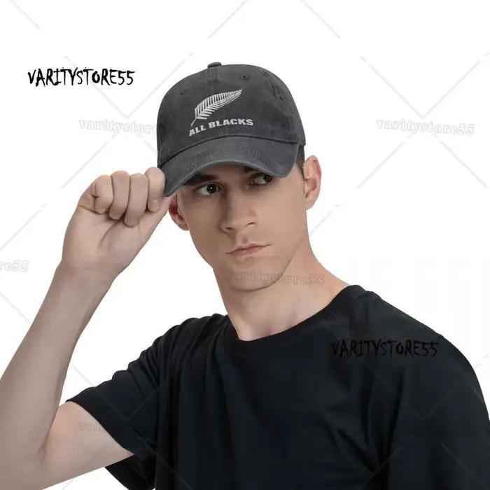 Casquette de baseball de rugby All Blacks pour hommes