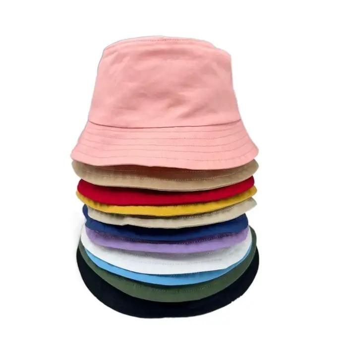 Chapeau de pêcheur couleur coton 10cm 20cm