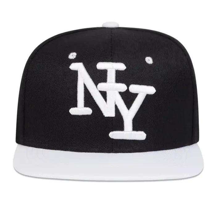 Unisexe NY lettre broderie Hip-hop chapeaux printemps automne en plein air réglable décontracté casquettes de Baseball crème solaire chapeau casquette de sport