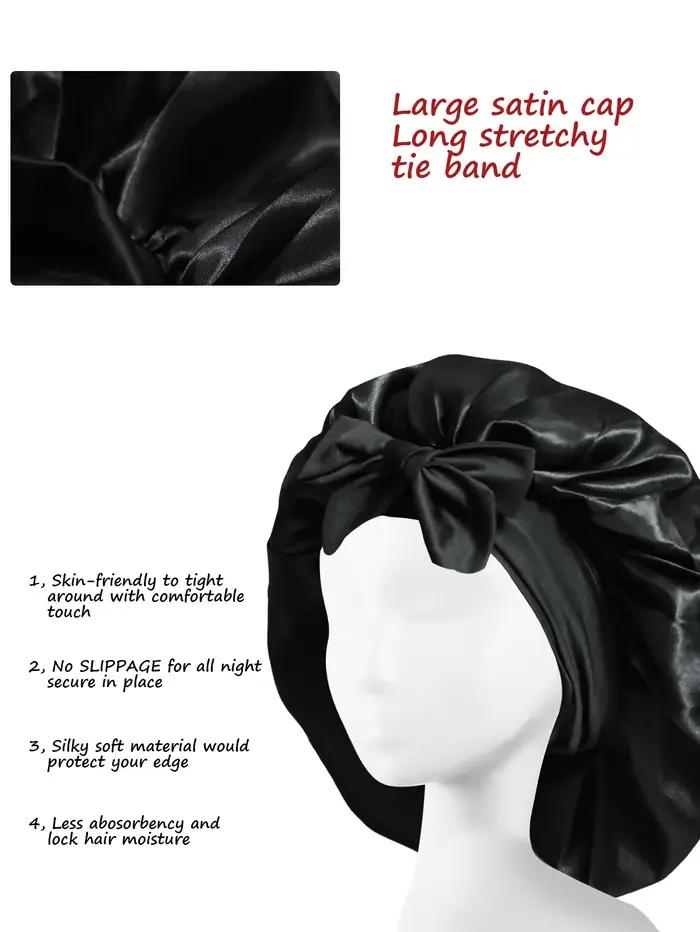 Nouveau Bonnet soyeux pour dormir femmes
