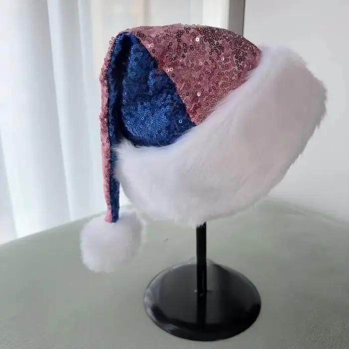 Chapeaux noël à blocs couleurs 39BD