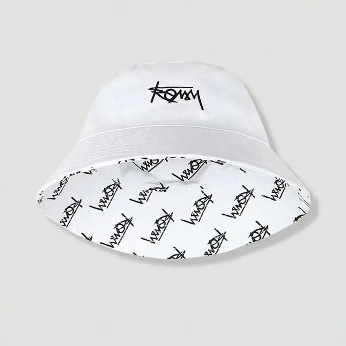 Chapeau de pêcheur imprimé brodé pour hommes et femmes