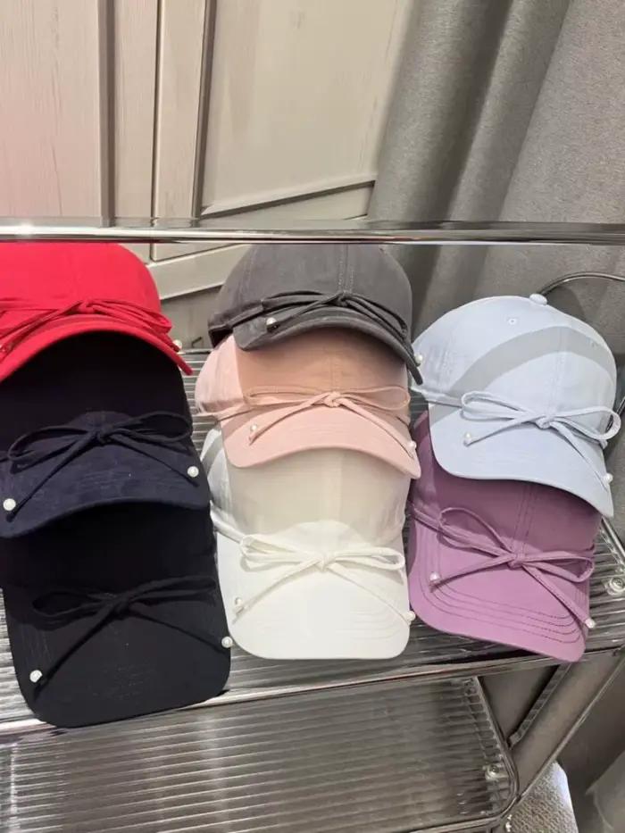 Casquette de baseball avec nœud pour femme
