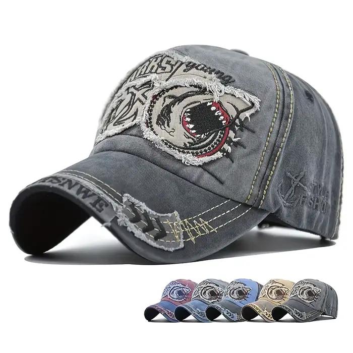 Casquette de Baseball en coton délavé pour hommes et femmes
