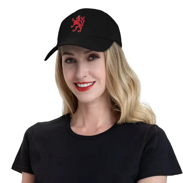 Casquette de baseball unisexe de haute qualité avec logo personnalisé du blason du Luxembourg