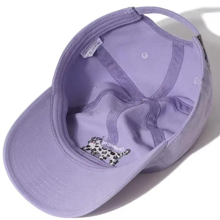 Casquette de baseball MYZOPER brodée chat rose protection solaire réglable pour adultes styles décontractés et occasions spéciales