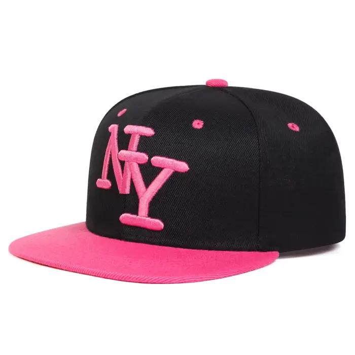 Unisexe NY lettre broderie Hip-hop chapeaux printemps automne en plein air réglable décontracté casquettes de Baseball crème solaire chapeau casquette de sport