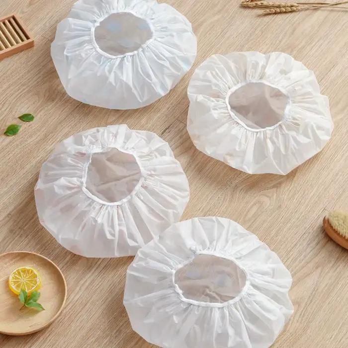 Élastique 1 pièces adulte hôtel femme femmes bonnet de douche couverture de cheveux couvre-tête chapeau de bain