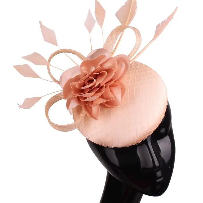 Fascinator-Chapeau de mariage vintage pour femme