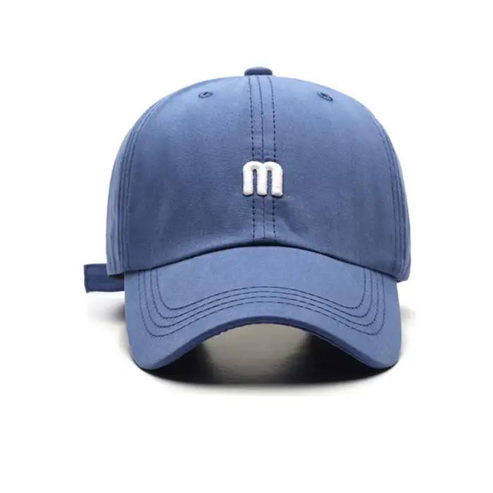 Casquette de baseball 100% coton pour hommes et femmes