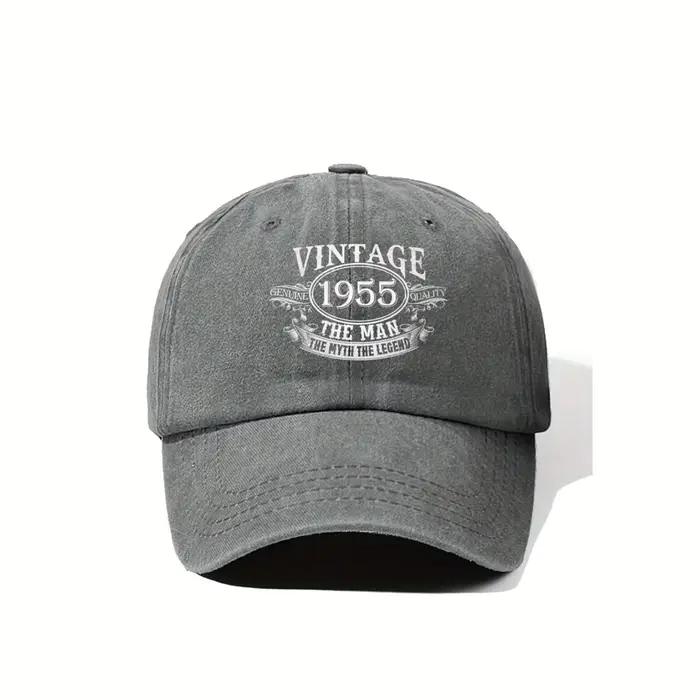 Casquette de baseball vintage 1955 The Man The Myth Legacy