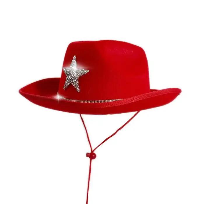 Chapeau de cowboy à thème western pour enfants