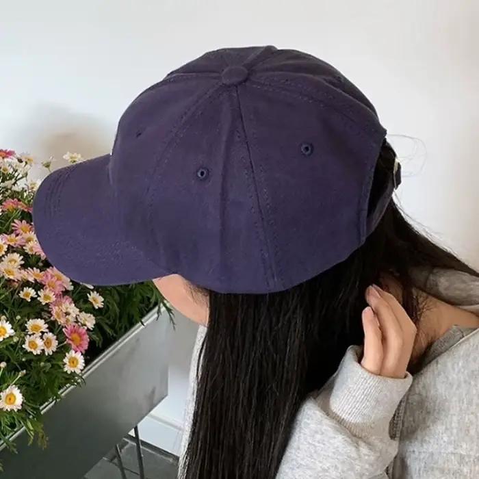Casquette de Baseball avec Lettres Brodées pour Homme et Femme
