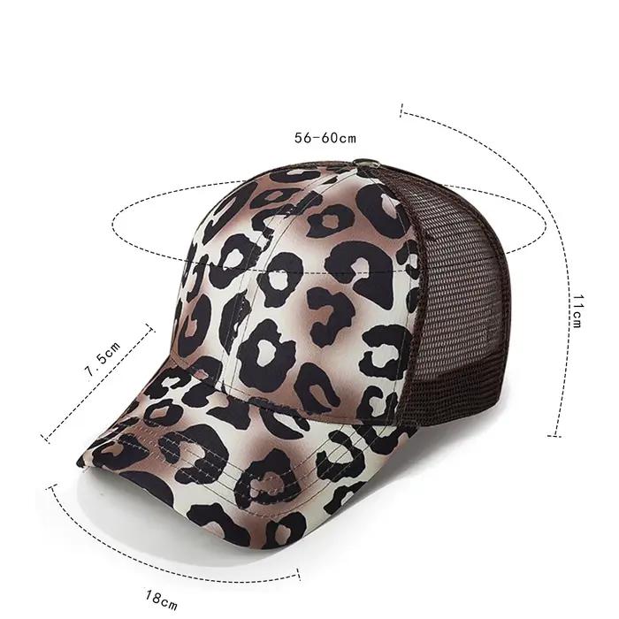 Nouvelle casquette de baseball à ouverture pour queue de cheval