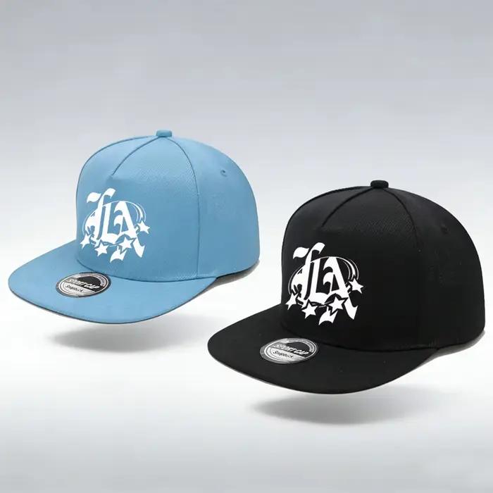 Casquette snapback 'LA' unisexe en polyester protection solaire ajustement réglable pour homme et femme toutes saisons occasions décontractées