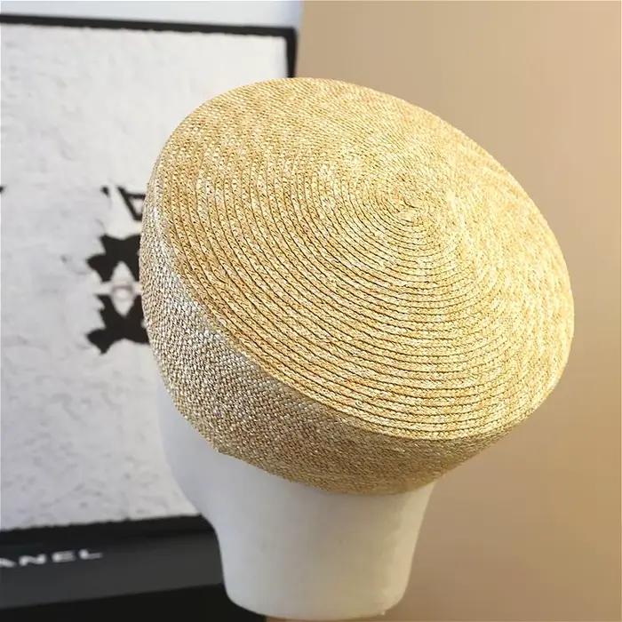 Béret français élégant multifonctionnel pour femmes, idéal pour cocktails, mariages, Ascot et voyages