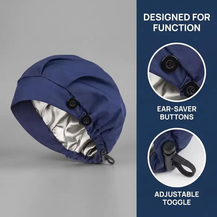Bonnet Chimio Créatif Bouffant à Haute Élasticité