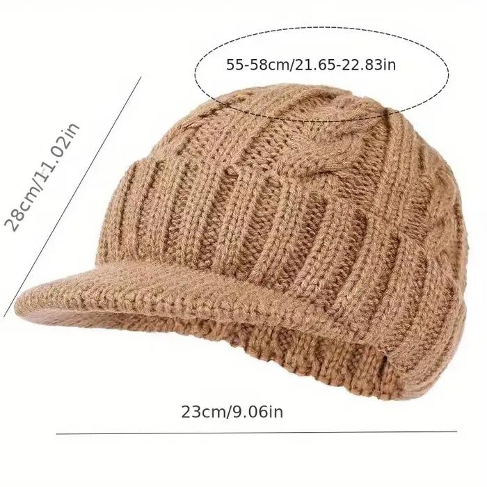 Casquette de baseball pour hommes avec bords courts, matériau épais, adaptée aux personnes d'âge moyen et âgées, pour activités extérieures et occasions spéciales