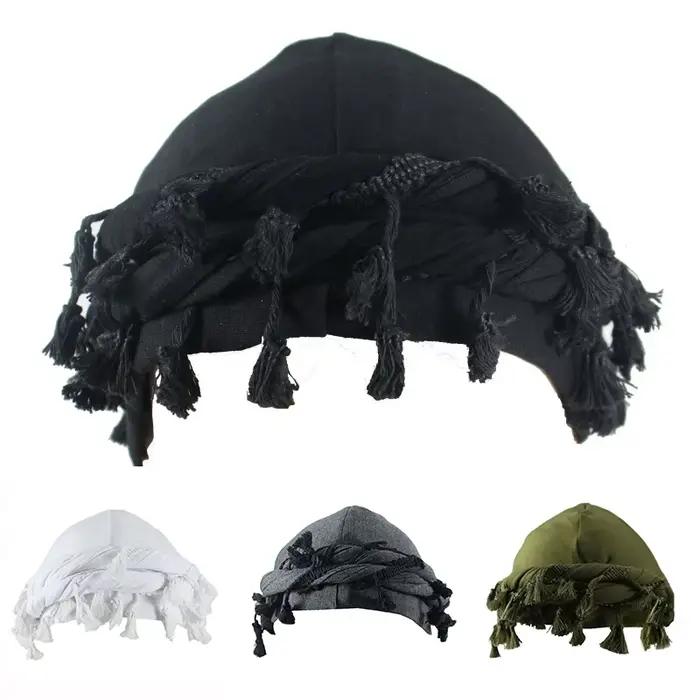 Hommes tresse chapeau Turban Durag vague casquette Halo doublé