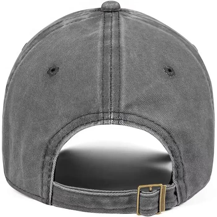 Casquette de baseball réglable Boston Whaler logo en coton denim vintage pour homme femme occasions décontractées plage fête costumée