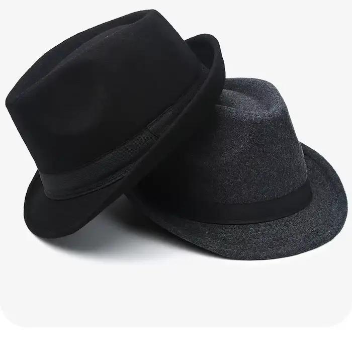 Printemps été hommes chapeaux Fedoras haut Jazz Chapeau seau melon