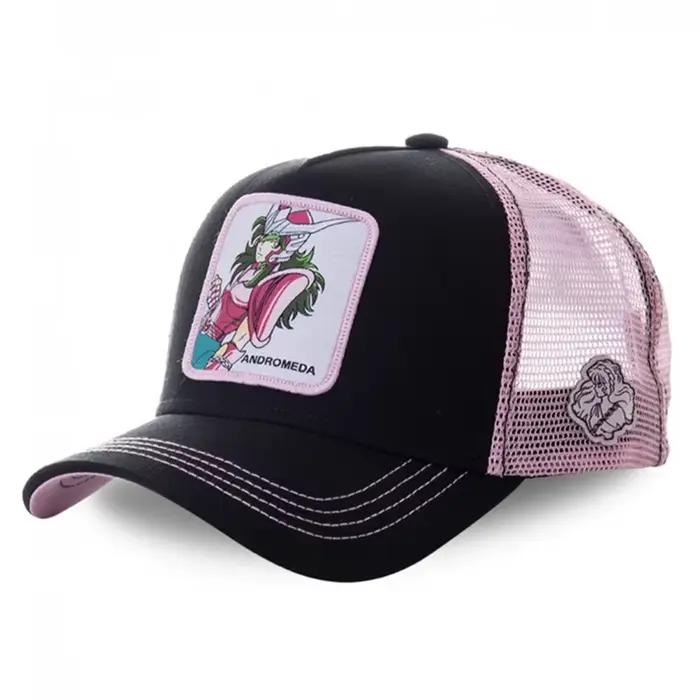 Casquette Saint Seiya en flanelle ajustable pour cosplay et protection solaire homme femme été hip hop anime