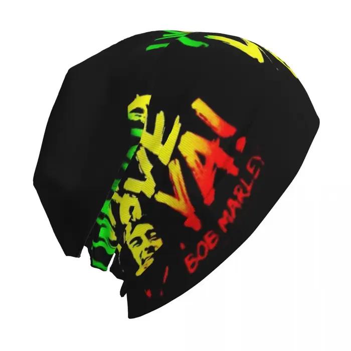 Rappeur Bob Marley unisexe tricoté chapeau bonnets