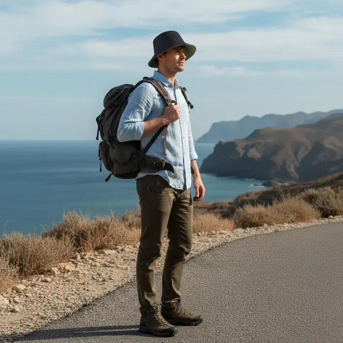 Chapeau de soleil réversible double face pour hommes et femmes