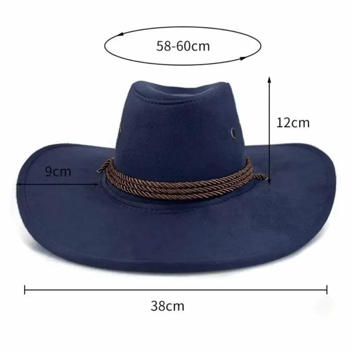 Chapeau de cowboy occidental tendance