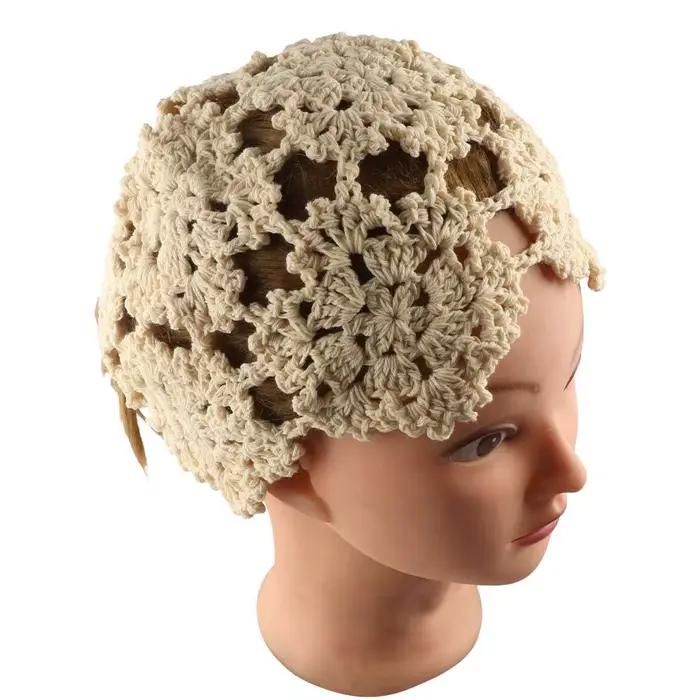 Chapeau seau tricoté coton vintage style ethnique pour homme femme toutes saisons décontracté occasions spéciales