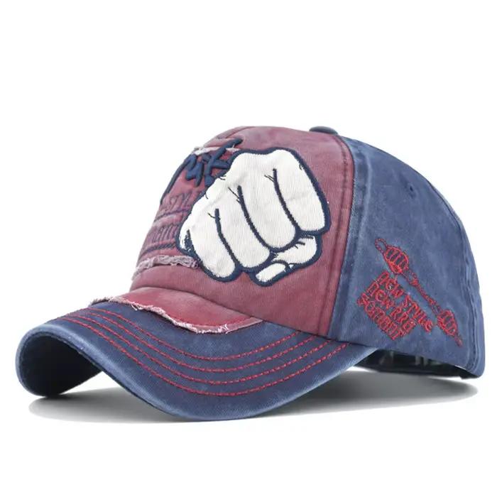 Casquette de baseball Hip Hop avec broderie de lettres