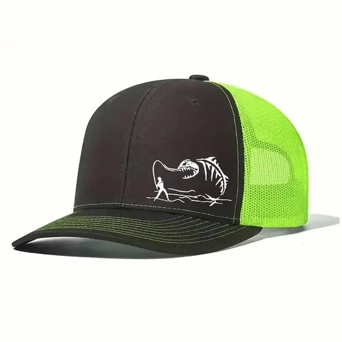 Nouvelle Mode Richardson 112 Casquette De Camionneur Micro Incurvée Imprimé Été Maille Respirante Casquettes De Baseball En Plein Air Pour Hommes Et Femmes Occasions Spéciales