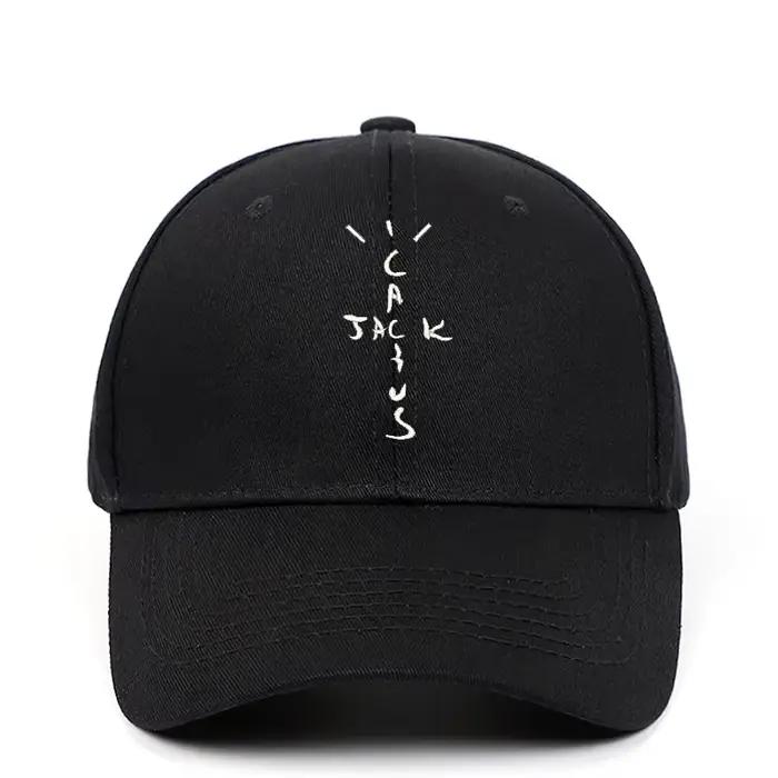 Casquette de baseball unisexe avec lettre JACK brodée