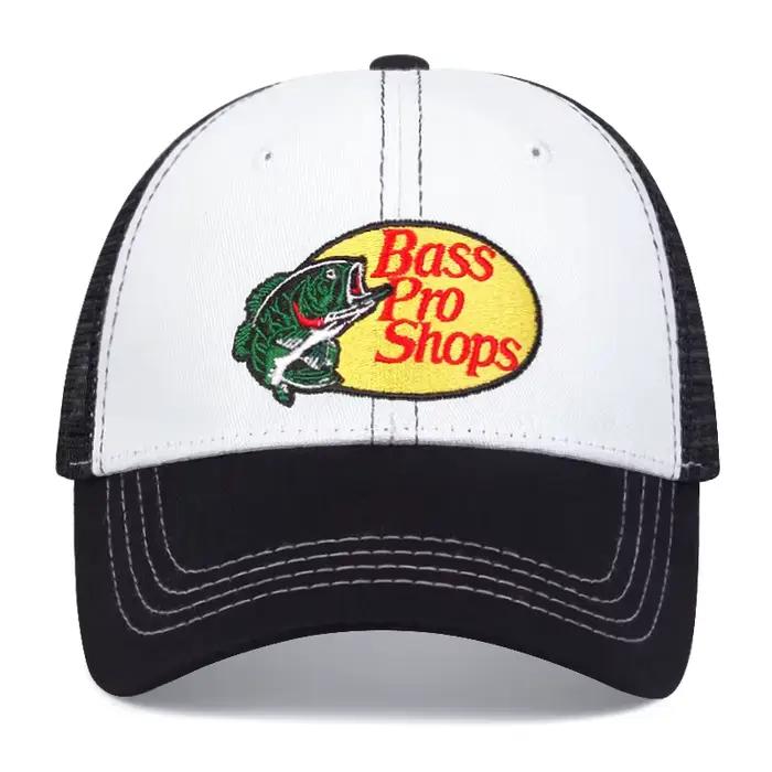 Casquette de baseball en polyester brodée pour activités en plein air et protection solaire été plage pêche randonnée unisexe confortable