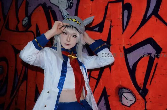 Anime Umamusume: jolie casquette Derby Oguri