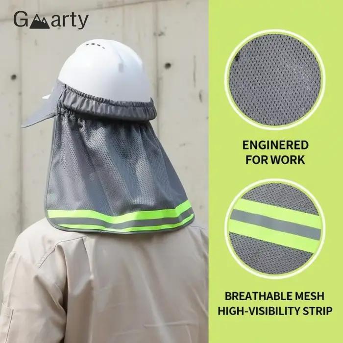 Nouvelle casquette réfléchissante en maille respirante anti-UV