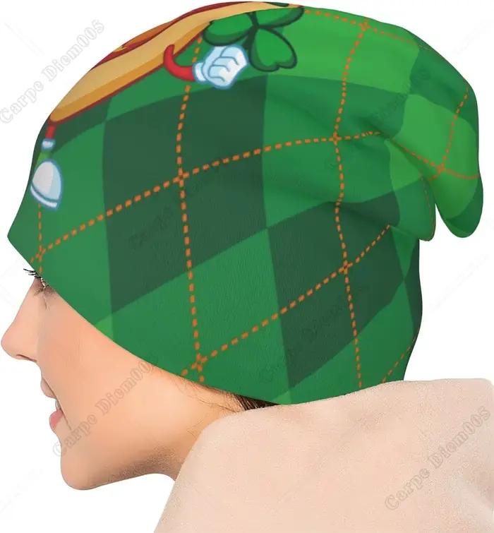 Bonnet tricoté à la saucisse pour hommes et femmes